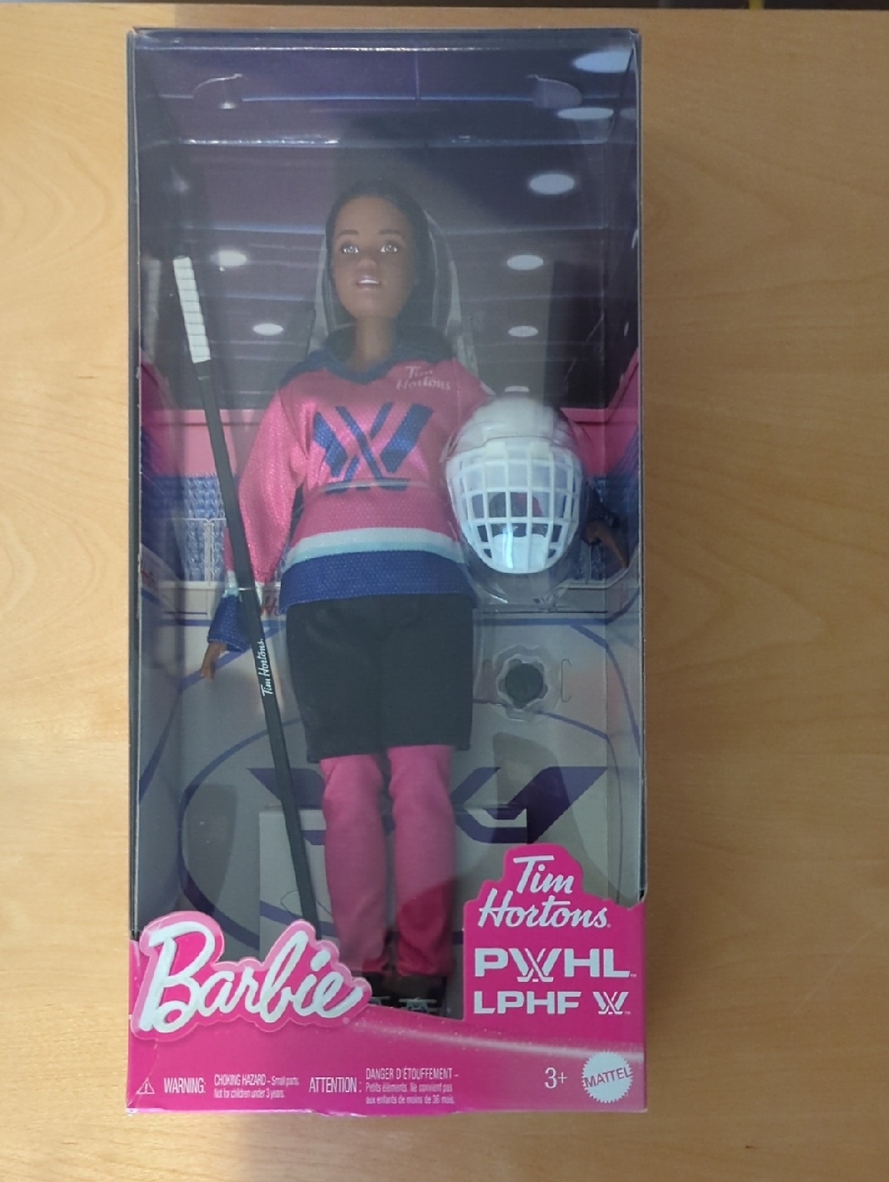 Tim Horton's Mattel Barbie Hockey Doll  New